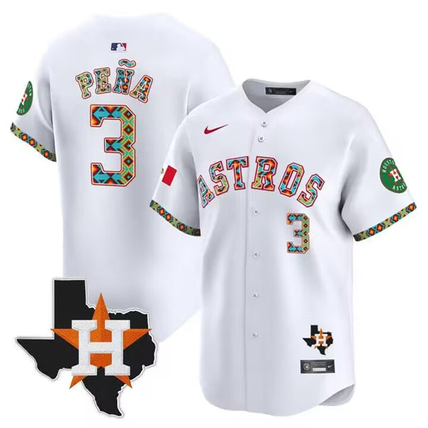 Jeremy Pena Houston Astros white jersey