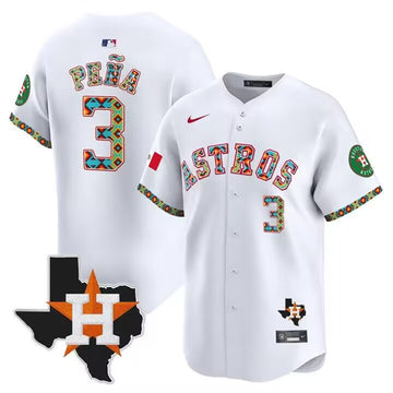 Jeremy Pena Houston Astros white jersey