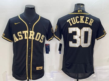 Kyle Tucker Houston Astros black jersey
