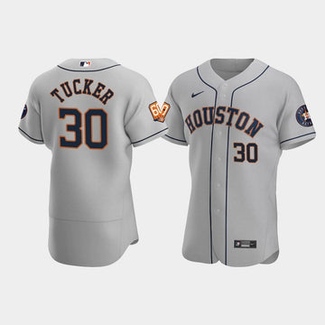 Kyle Tucker Houston Astros gray jersey