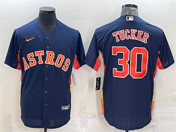 Kyle Tucker Houston Astros navy jersey