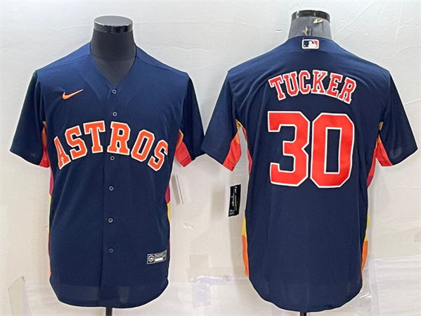 Kyle Tucker Houston Astros navy jersey