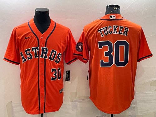 Kyle Tucker Houston Astros orange jersey