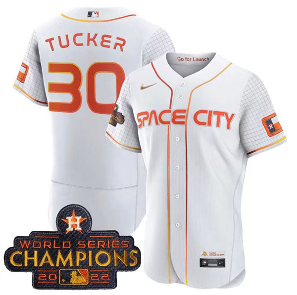 Kyle Tucker Houston Astros white jersey