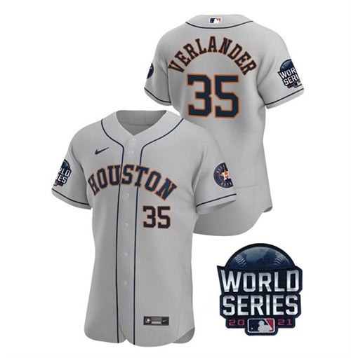Justin Verlander Houston Astros grey jersey