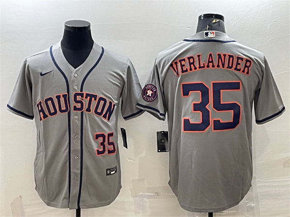 Justin Verlander Houston Astros gray jersey