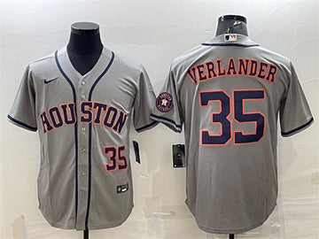 Justin Verlander Houston Astros gray jersey