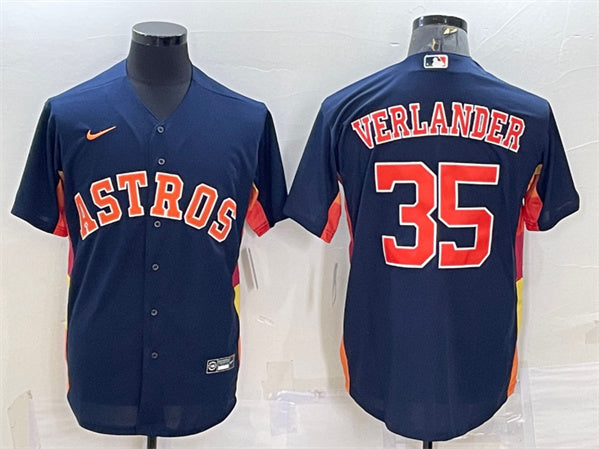 Justin Verlander Houston Astros navy jersey