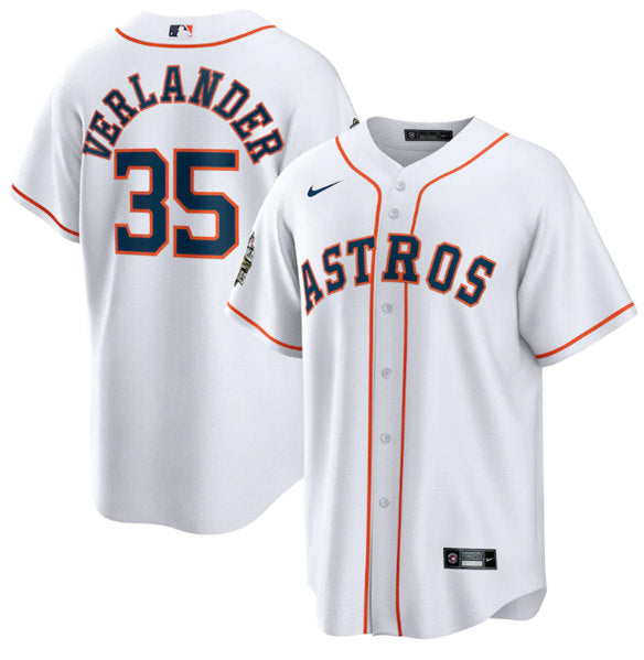 Justin Verlander Houston Astros white Home jersey
