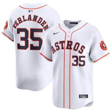 Justin Verlander Houston Astros white Home jersey