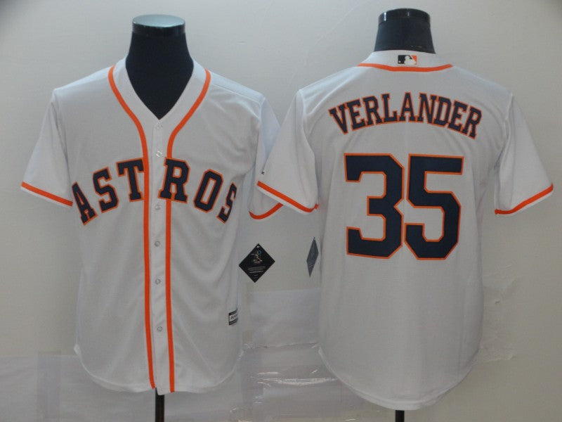 Justin Verlander Houston Astros white jersey