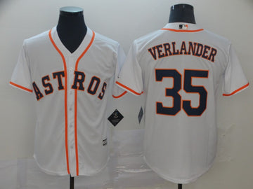 Justin Verlander Houston Astros white jersey