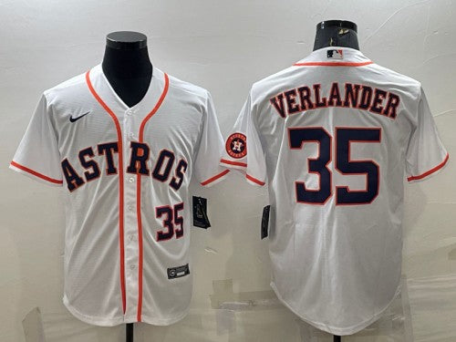 Justin Verlander Houston Astros white jersey