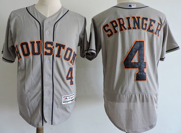 George Springer Houston Astros gray Elite jersey