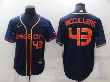 Lance McCullers Houston Astros navy City Connect jersey