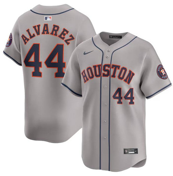Yordan Alvarez Houston Astros gray Away jersey