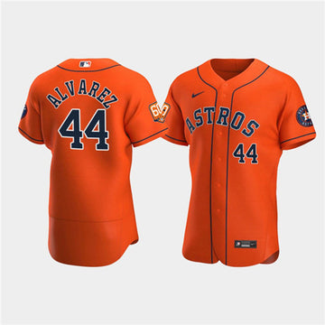 Yordan Alvarez Houston Astros orange jersey