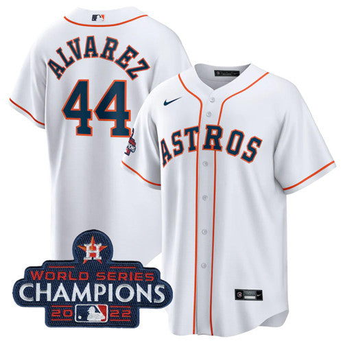 Yordan Alvarez Houston Astros white Home jersey