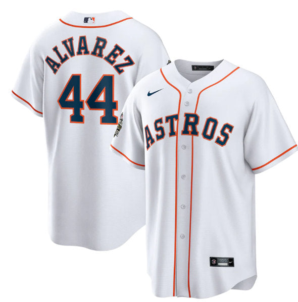 Yordan Alvarez Houston Astros white Home jersey