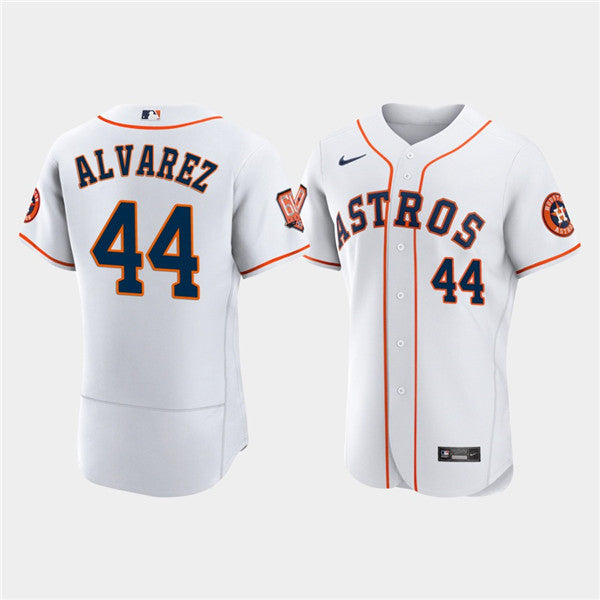 Yordan Alvarez Houston Astros white jersey