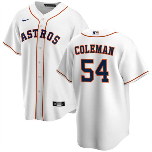 Dylan Coleman Houston Astros white jersey