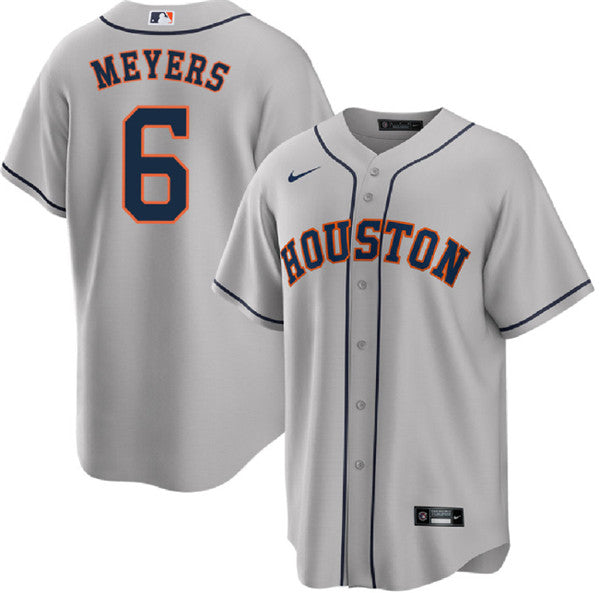 Jake Meyers Houston Astros gray jersey