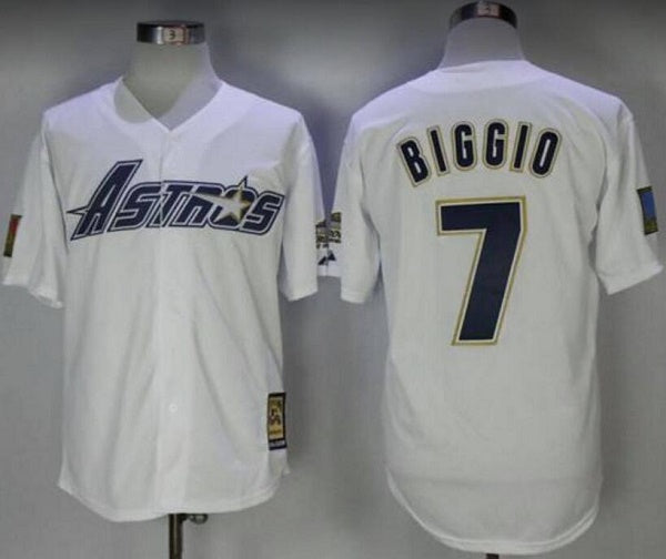 Craig Biggio Houston Astros white jersey