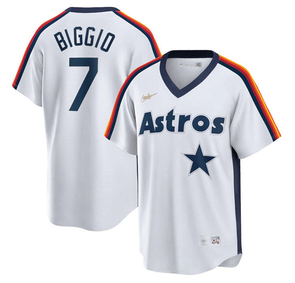 Craig Biggio Houston Astros white jersey