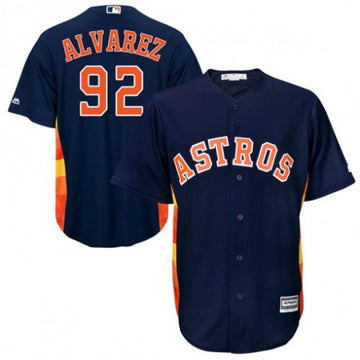 Yordan Alvarez Houston Astros navy jersey