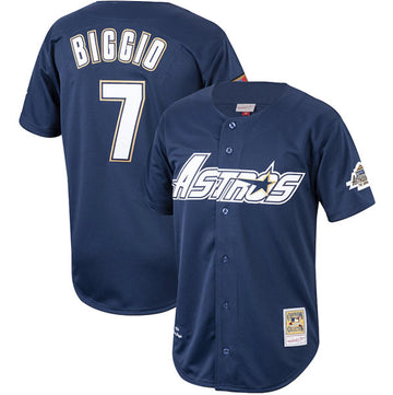 Custom Houston Astros navy jersey