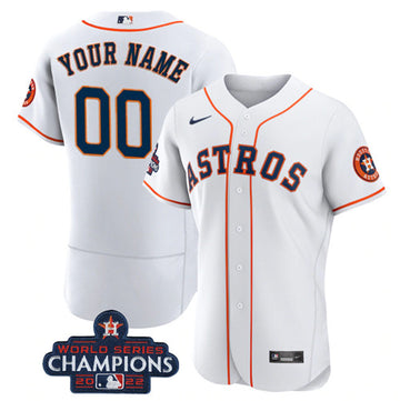 Custom Houston Astros white jersey