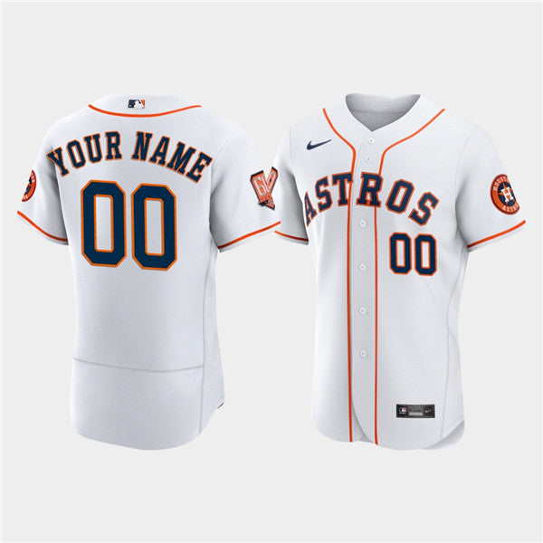 Custom Houston Astros white jersey