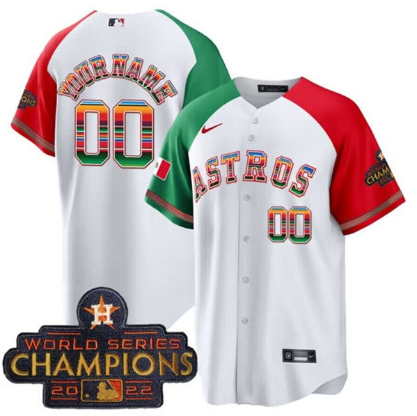 Custom Houston Astros white jersey
