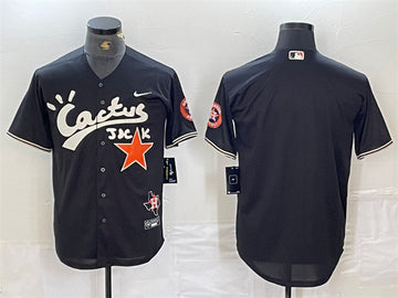 Custom Houston Astros black jersey
