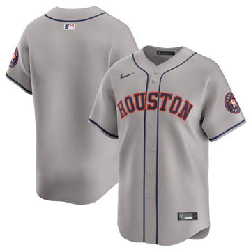 Custom Houston Astros gray Away jersey