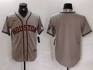Custom Houston Astros gray jersey