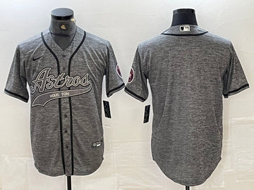 Custom Houston Astros gray jersey