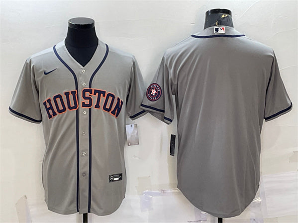 Custom Houston Astros gray jersey