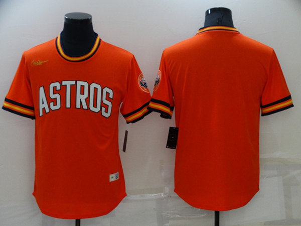 Custom Houston Astros orange jersey