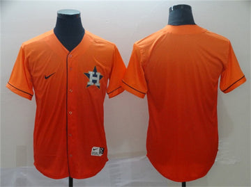 Custom Houston Astros orange jersey