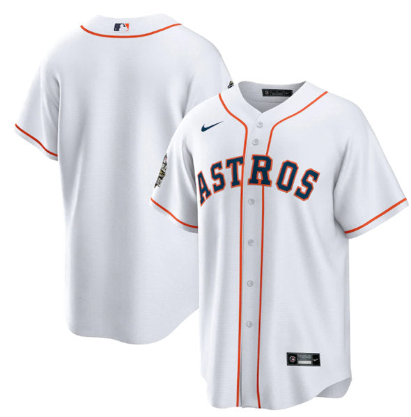 Custom Houston Astros white Home jersey