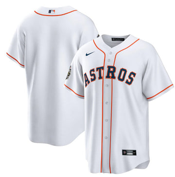 Custom Houston Astros white Home jersey