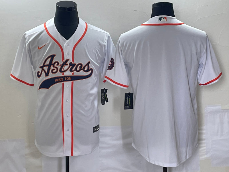 Custom Houston Astros white jersey