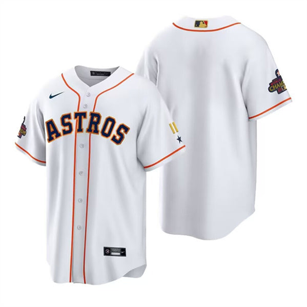 Custom Houston Astros white jersey