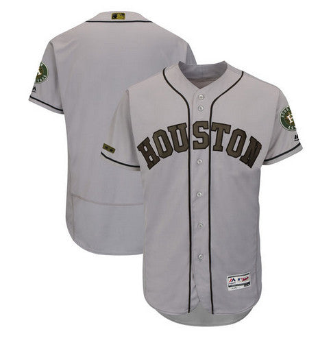 Custom Houston Astros gray jersey