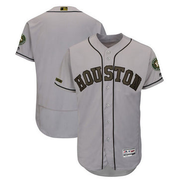 Custom Houston Astros gray jersey