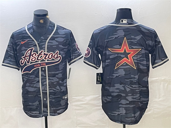 Houston Astros gray Camo jersey