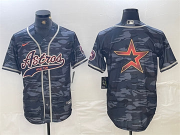 Houston Astros gray Camo jersey