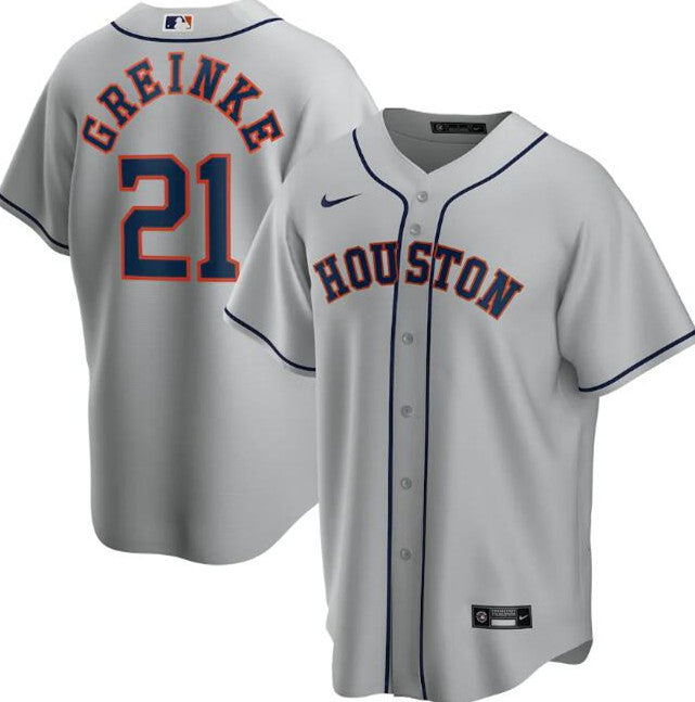 Houston Astros grey jersey