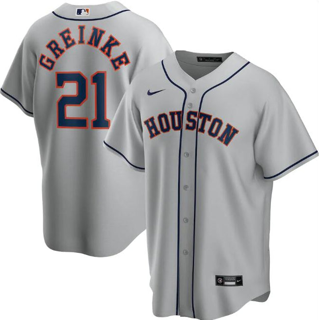 Houston Astros grey jersey